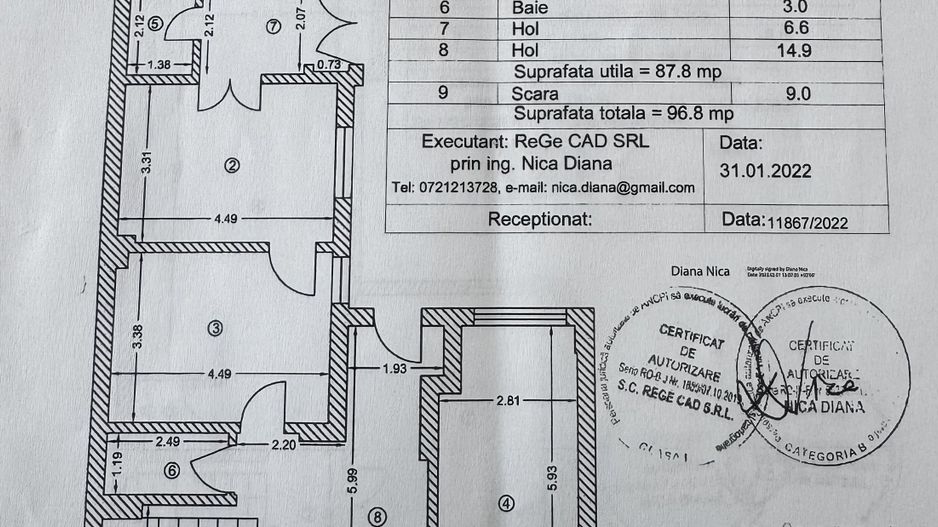 Vilă interbelică curte proprie Piața Victoriei – Piața Romană IM604 - Poză 9