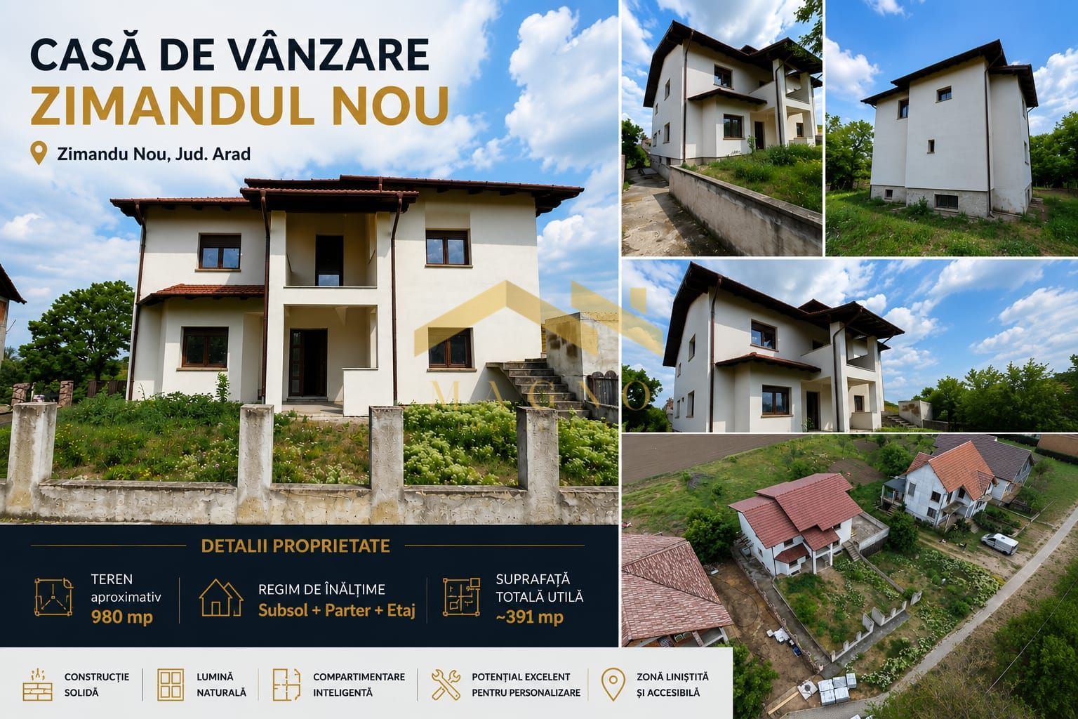 Casa de vanzare Zimandu Nou - Poză 1