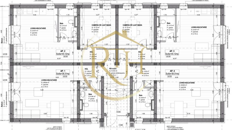 Oferim spre vanzare apartament cu 1 camera, studio, Giroc Calea Ursen - Poză 9