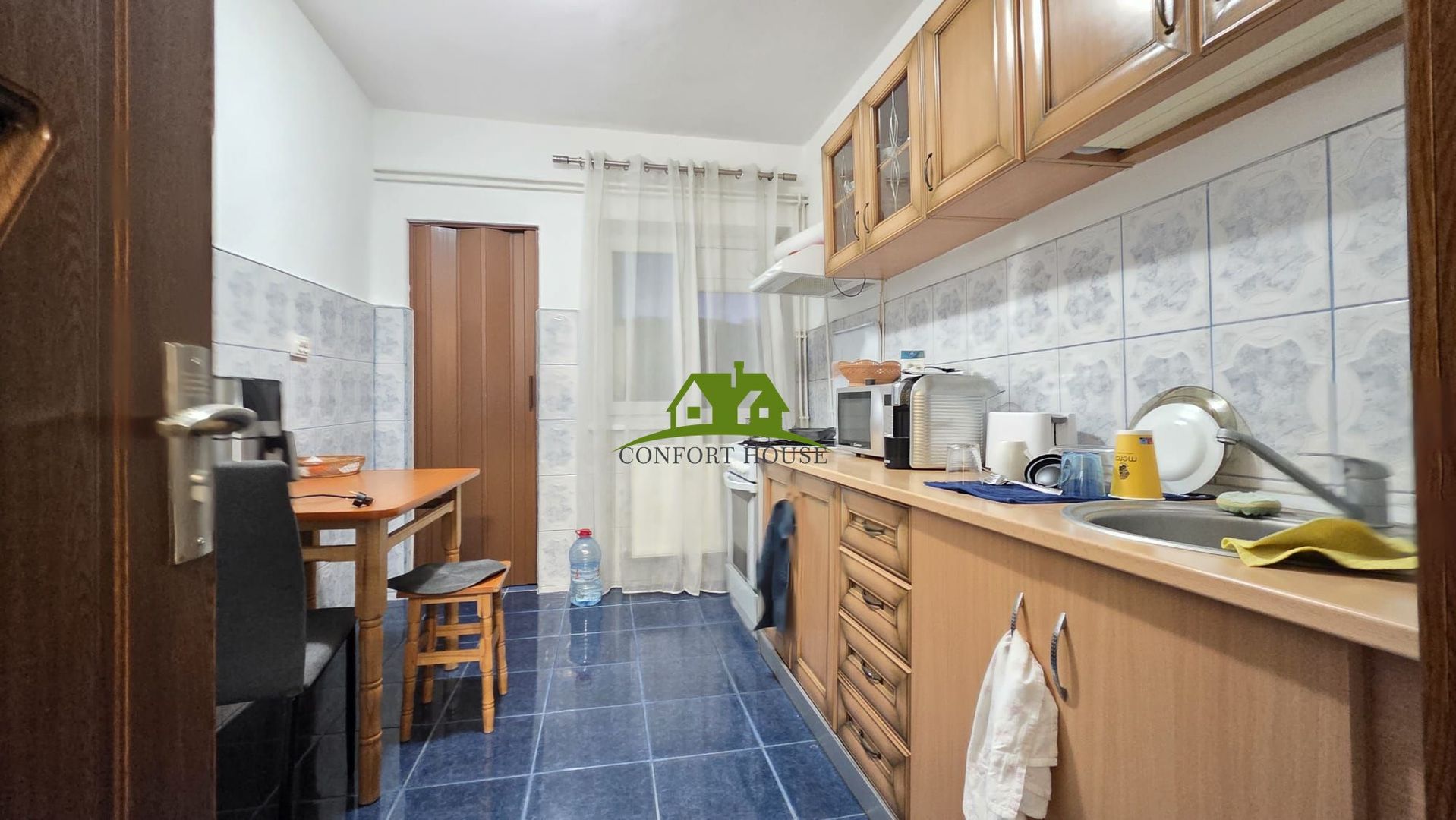 APT. 62mp cu 2 camere/2 balcoane – mobilat/utilat – Matei Basarab - Poză 4