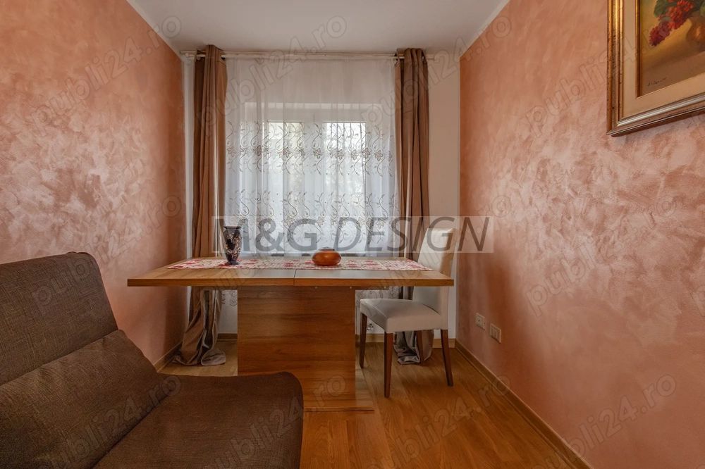 Apartament cu 3 camere Lipovei etaj 2 cu centrala - Poză 3