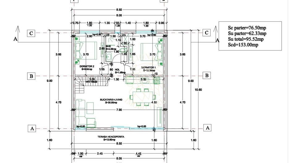 Teren 500mp cu Proiect Resort exclusivist-panorama lac Colibita - Poză 9