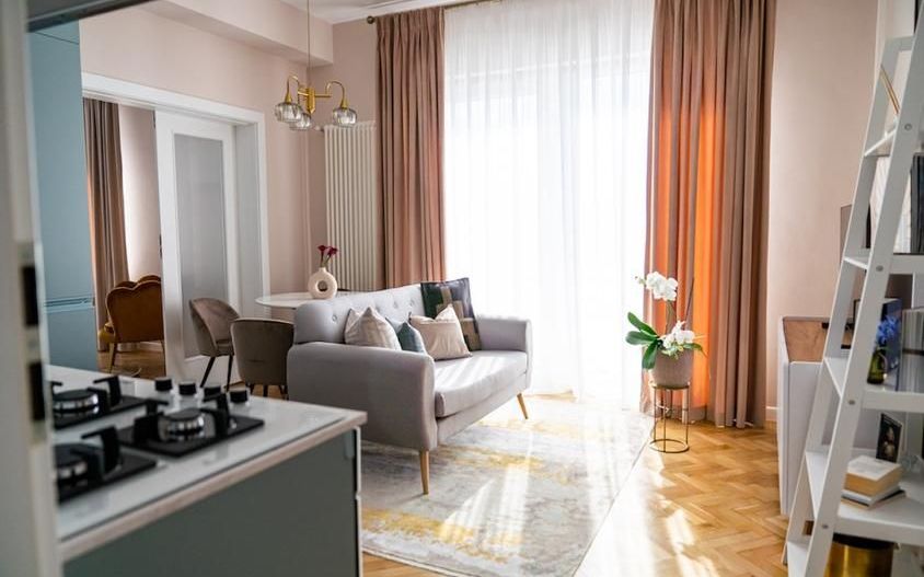Art Deco Vibes | Apartament 2 camere | Universitate – Calea Victoriei | 49 mp - Poză 1