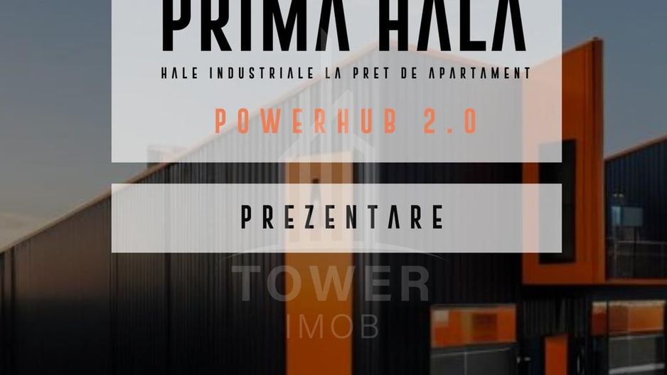 HALE INDUSTRIALE MODERNE ÎN PARCUL INDUSTRIAL SIBIU | 2200mp Teren 200mpu - Poză 1