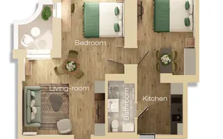Aparthotel building Unirii B+GF+E+11 floors with 51 apartments, restaurant and SPA - Poză 54
