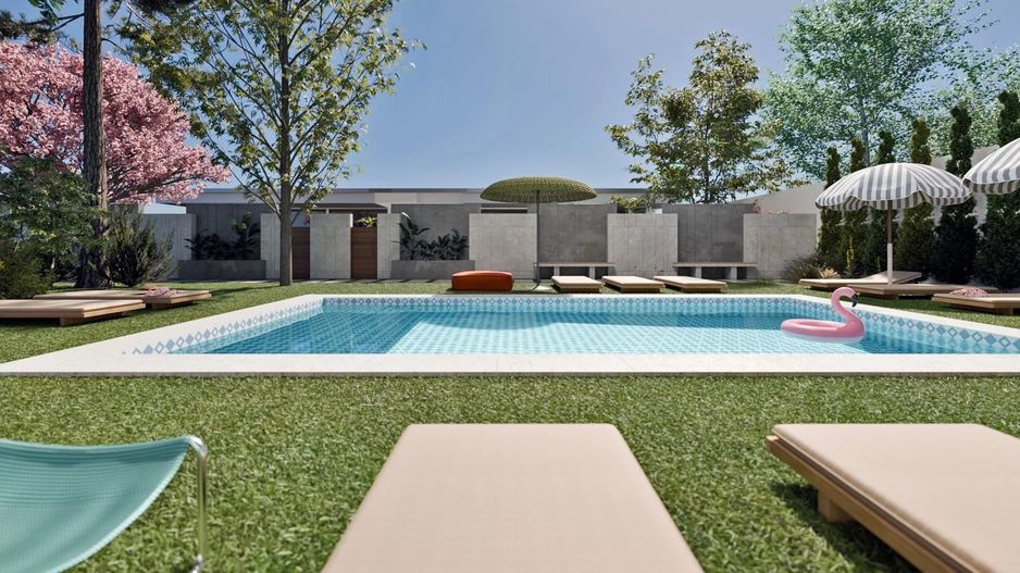 VILĂ INDIVIDUALĂ CU PANOURI FOTOVOLTAICE | COMPLEX CU PISCINA | TUNARI - Poză 9