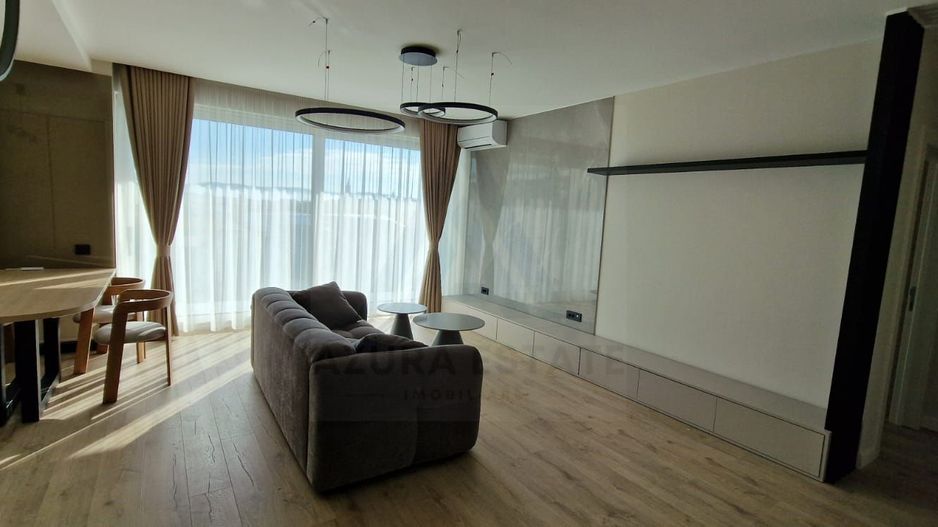 Apartament lux 80 mp utili 3 camere 2 bai si parcare subterana - Poză 6
