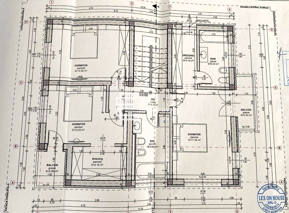 Casă single modern amenajata- panouri fotovoltaice –Cartierul Primaverii Sibiu - Schiță 21