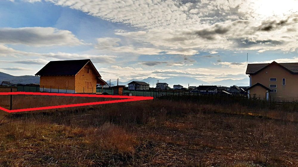 Teren intravilan 664mp Sanpetru spre Bod, 18500 euro - Poză 3