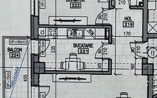 Apartament 2 camere, bloc nou, P+3, Ap.11 Et.2, Bl.7 - CP2463020 - Poză 5