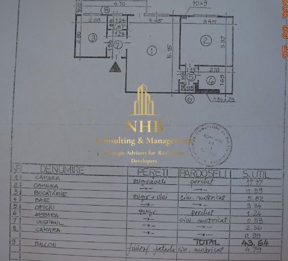 Apartament 2 camere de vânzare în Domenii, metrou 1 Mai la 3 minute - Poză 13