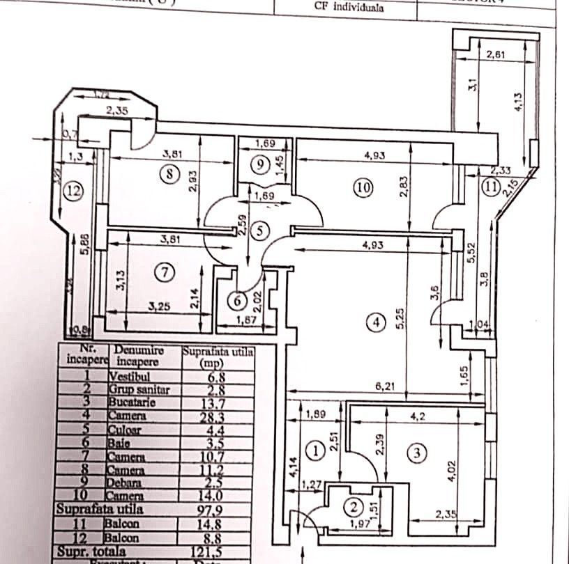 Apartament 4 camere Piata Sudului / Alexandru Obregia bloc 1980 - Poză 5