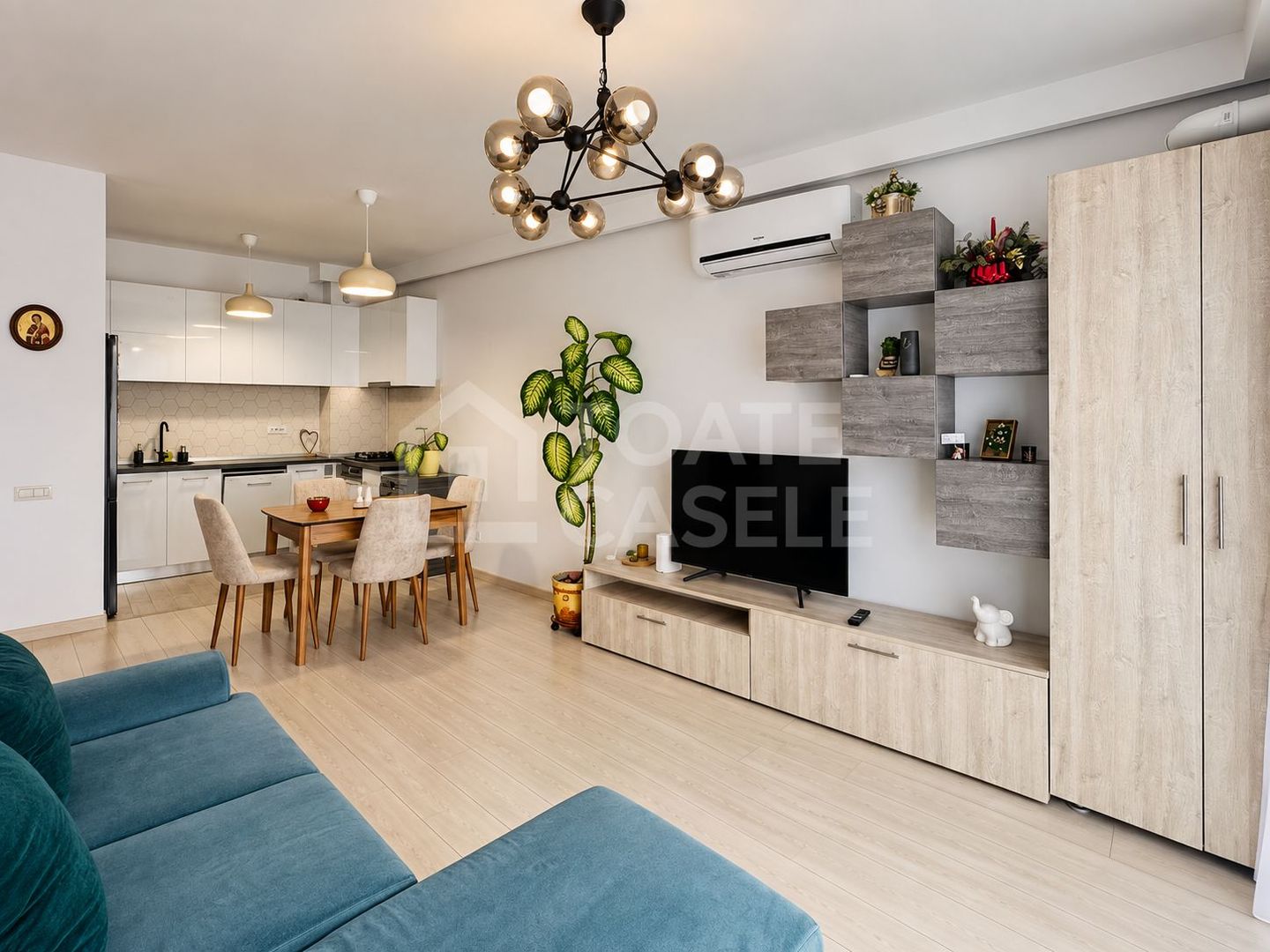 Apartament 2 camere în Mărăști | 54 mp, boxă și parcare subterană pentru 2 mașini - Poză 1
