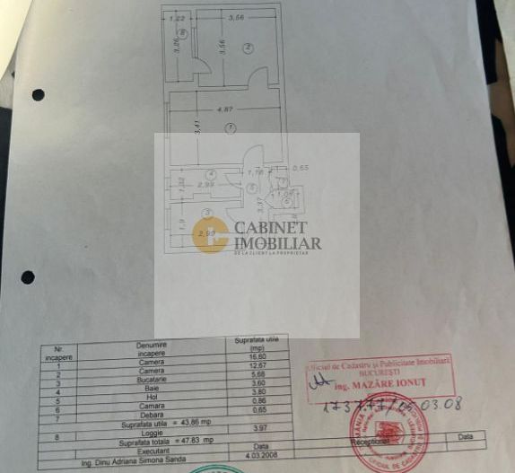 Universitate |2 camere |  Etaj Inferior | Creditabil - Poză 15