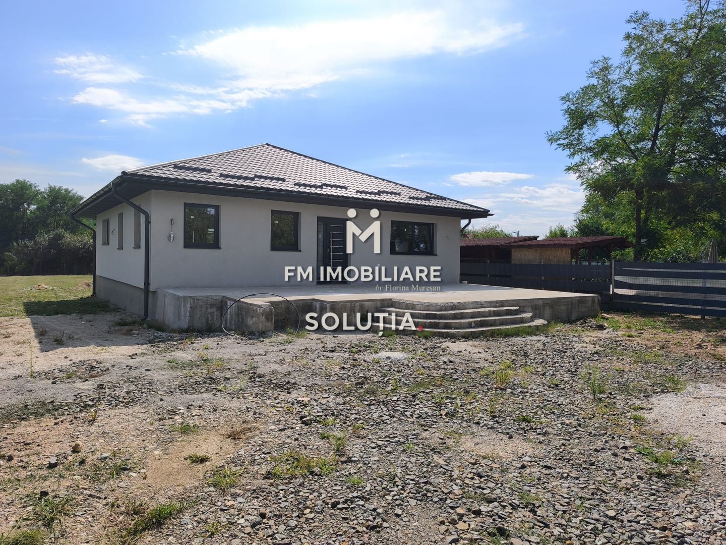 Casă nouă, semifinisată, 12 ari teren, Tăuții Măgherăuș! - Poză 4
