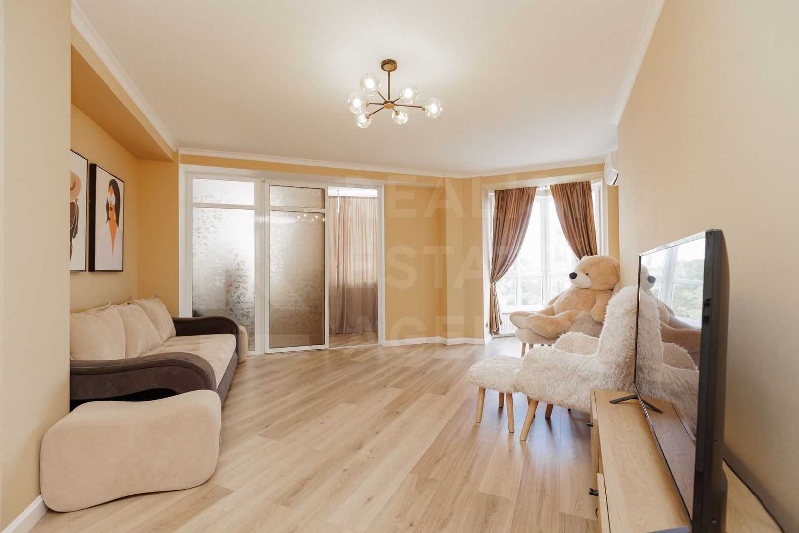 Chirie, apartament, 3 camere, strada Melestiu, Botanica - Poză 10