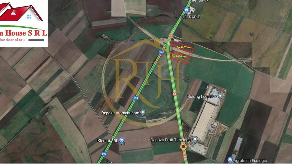 Oferim spre vanzare 2 parcele de teren situate langa Centura Sud - Poză 2