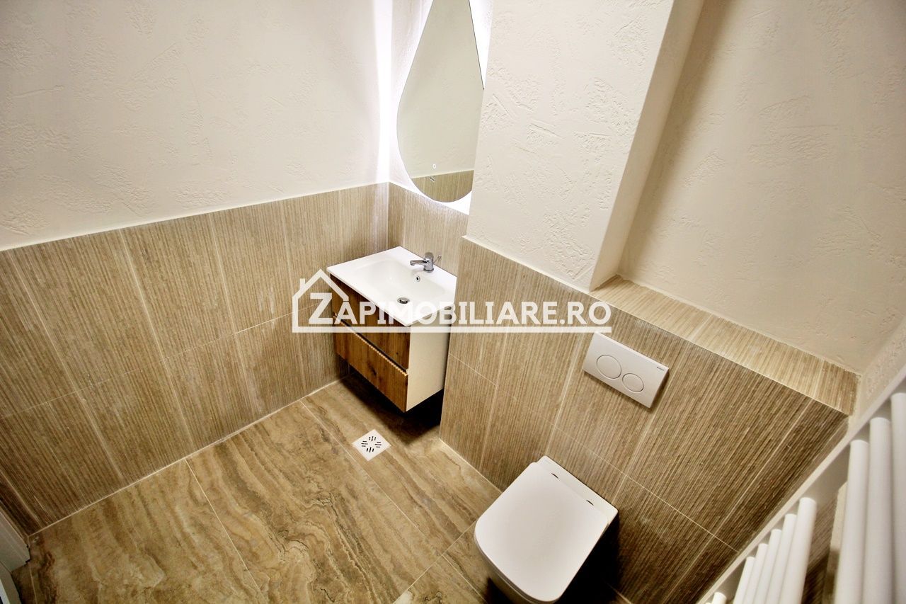 Apartament 3 camere,90mp,2 bai,1 pivnită,2 balcoane,bloc nou - Poză 19