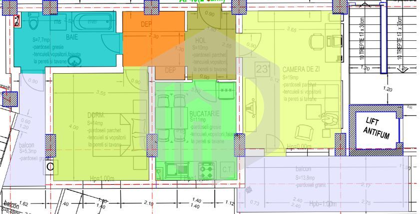 Apartament 2 camere| Etaj intermediar | Terasa 14mp | Rahovei-Ciresica - Poză 4