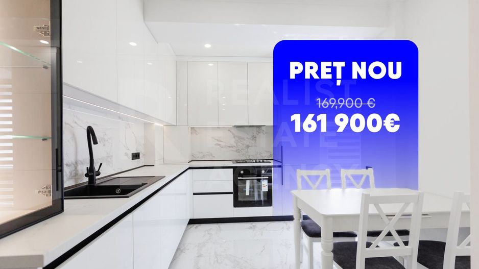 Vânzare, apartament, 2 dormitoare, str. Calea Ieșilor, Sculeni - Poză 1