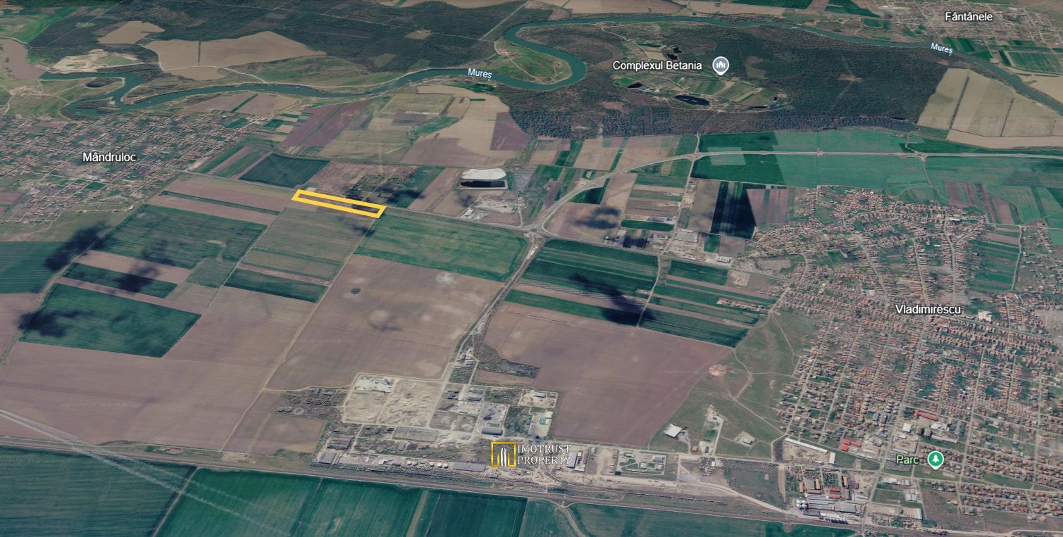 De vanzare teren arabil cu deschidere la E68, Vladimirescu - Poză 3