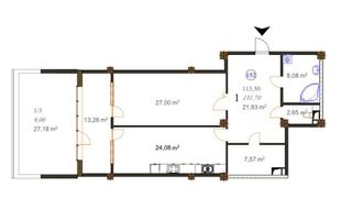 Apartament cu 2 camere, Ciocana, Chișinău - Poză 4