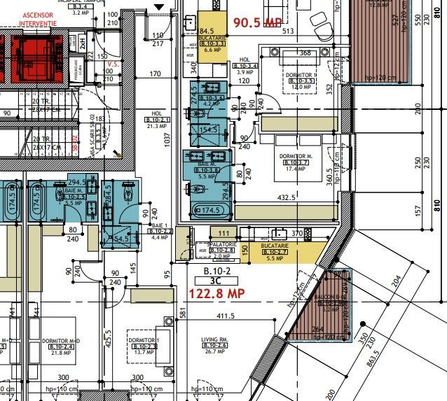 Apartament superb High End 3 camere One Verdi Park  Priveliste superba - Poză 2