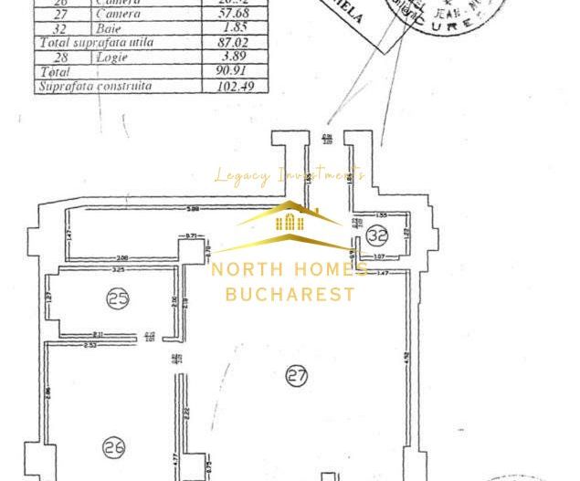 Apartament de 2 camere langa Herastrau, complex Persepolis, mobilat lux - Poză 17
