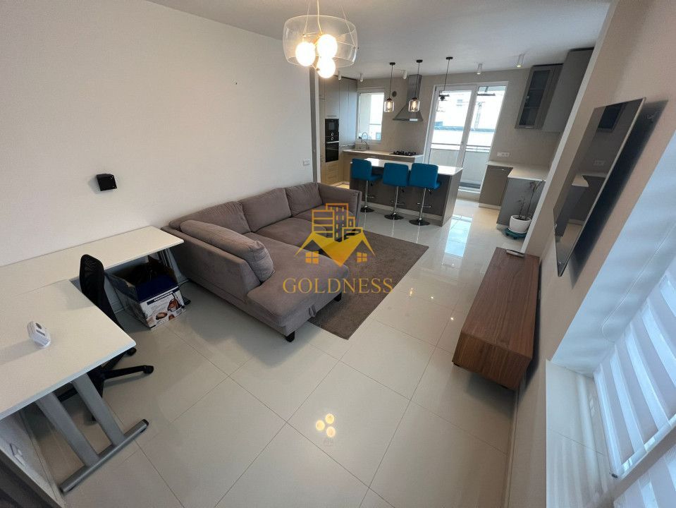 2 camere open space, modern mobilat, parcare subterana,AC,Pet Friendly - Poză 1