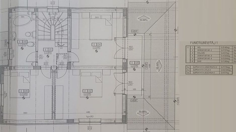 Casă de vânzare în Otopeni – 4 camere, 140 mp utili, central, ideal familii - Schiță 16