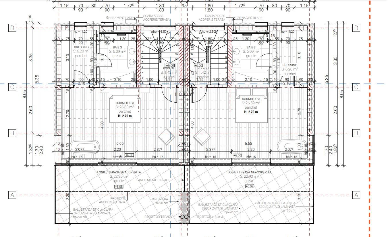 Duplex 4 camere cu panorama superba in cartierul Europa - Poză 18