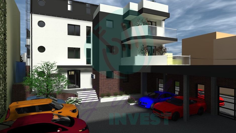 2 camere cu terasa de 17 m langa PARC si METROU cu parcare si boxa - Poză 3