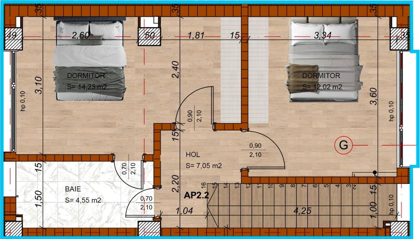 Apartament de vânzare 3 cam în Natural Residence - Poză 5