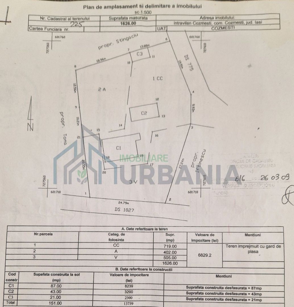 Casă bătrânească cu teren și beci în Cozmești, județul Iași - Poză 1