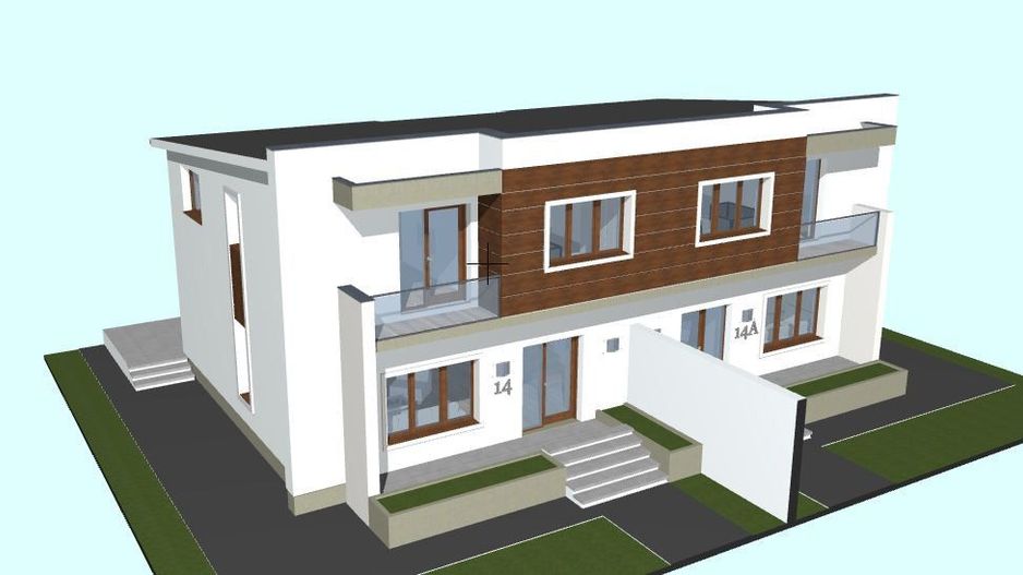 Casă Duplex La Cheie - Finisaje Personalizabile - Teren de 300 mp - Poză 2