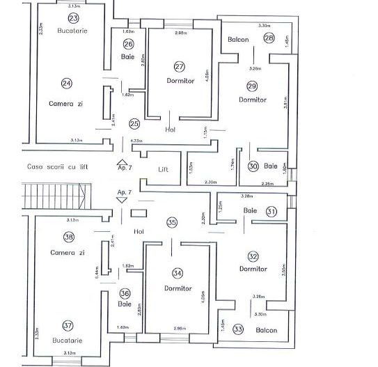 Apartament cu 6 camere si 4 locuri de parcare - Kaufland - Poză 2