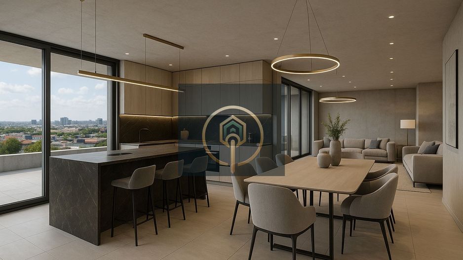 Penthouse Floreasca | Terasa 100 mp - Poză 2