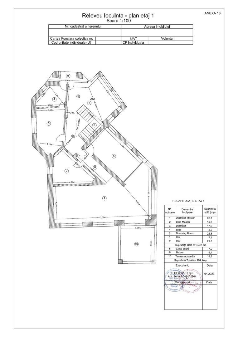 Vila Individuala cu arhitectura superba | 1128mp Teren | Piscina - Schiță 18