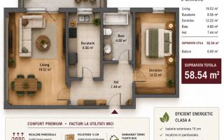 APARTAMENT 2 CAMERE DECOMANDAT - Poză 8