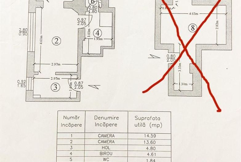 Apartament exclusivist 2 camere, Universitate, vedere superbă - Poză 22