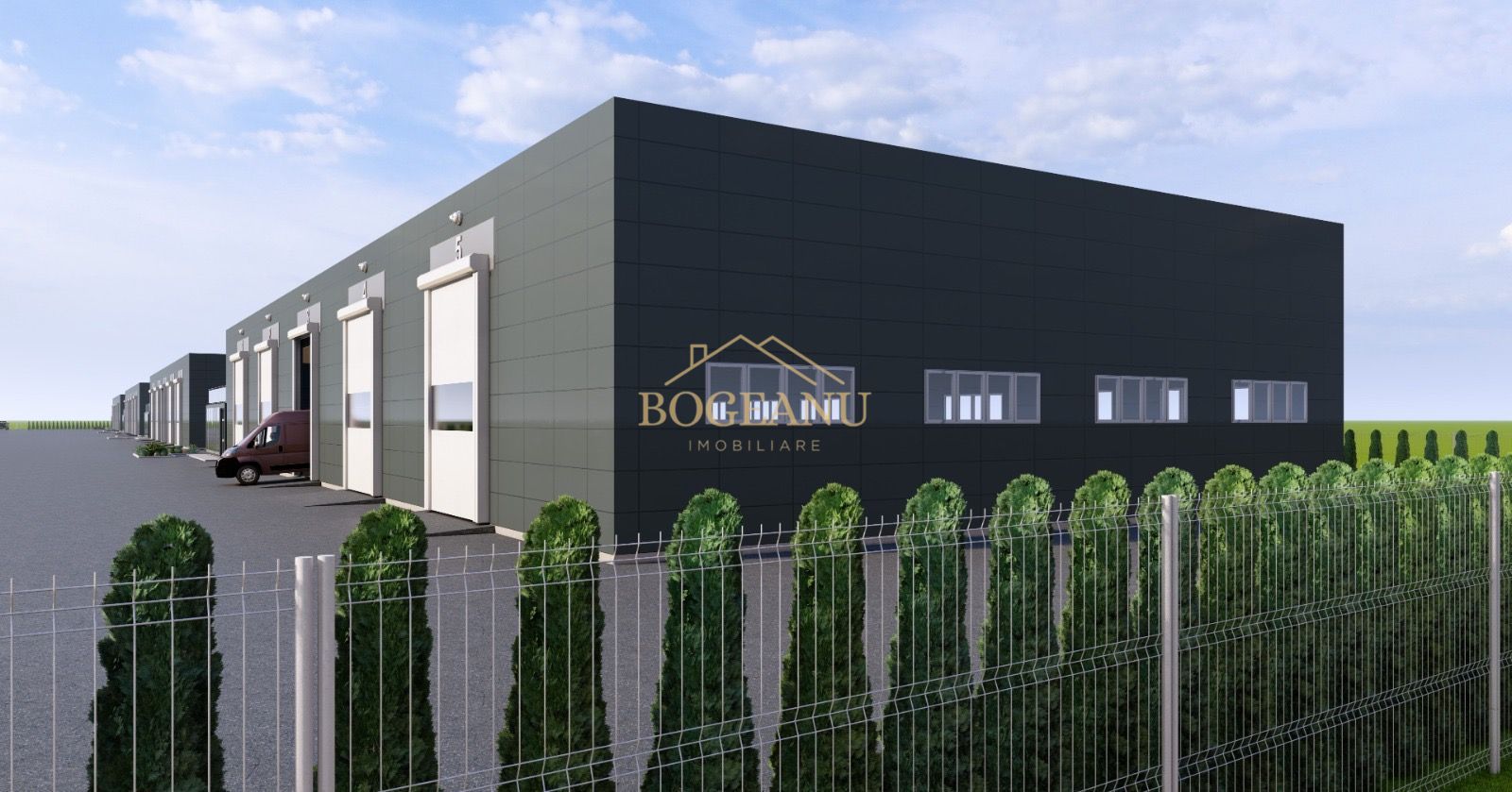 BG140-TEREN INTRAVILAN 17.700 MP-DUBLU FRONT-PROIECT PARC INDUSTRIAL - Poză 8