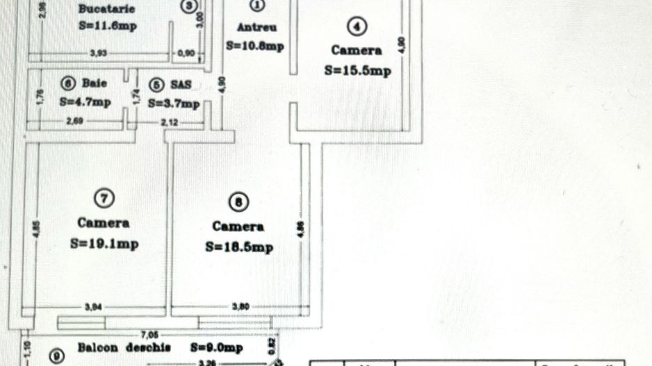 Apartament spațios într-o vilă, cu 2 garaje și terase – zona Iosefin - Poză 24