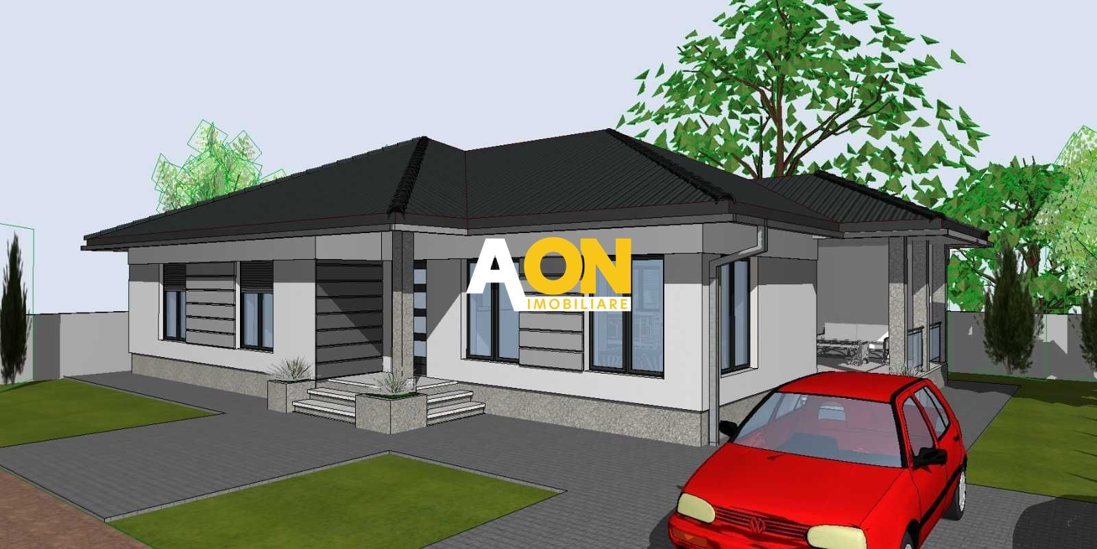 Proprietar, vand casa la rosu pe un singur nivel in faza de proiect! - Poză 3