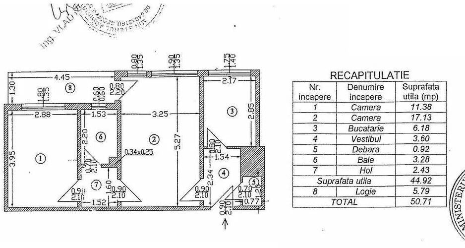 Apartament 2 camere de vanzare Lujerului - Poză 7