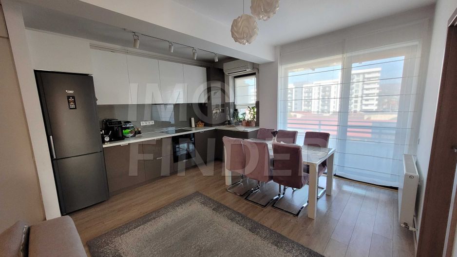 Apartament imobil nou,  3 camere finisat mobilat cu Parcare Marasti - Poză 1