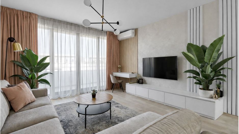 Tomis Nord - Vanzare apartament decomandat cu 2 camere,  bloc nou. - Poză 1