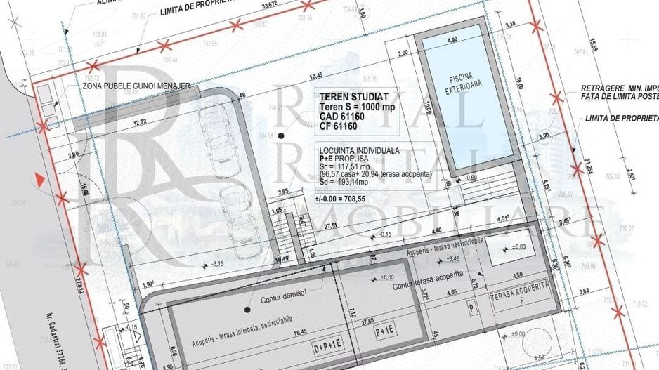 Teren intravilan cu proiect de casă și piscină – zonă exclusivistă Sălicea - Poză 5