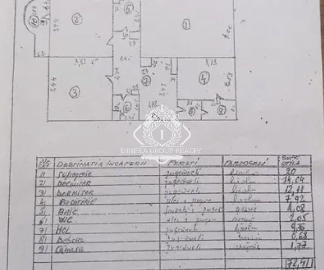 13 Septembrie-Panduri | 3 camere | 76mp | et 7 | bloc reabilitat | 190.000 euro - Poză 8