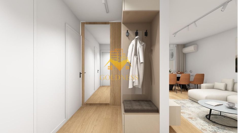 2 camere, LUX, AC, parcare, bloc nou, Plopilor Zona Parcul Rozelor - Poză 7