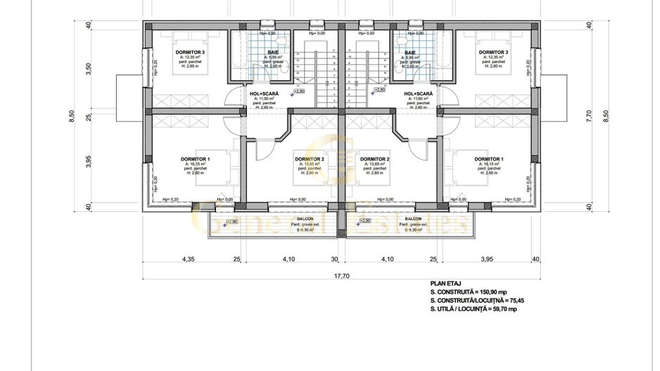 Case tip Duplex de vânzare în Ghimbav, Brașov – Cartierul Florilor - Poză 33